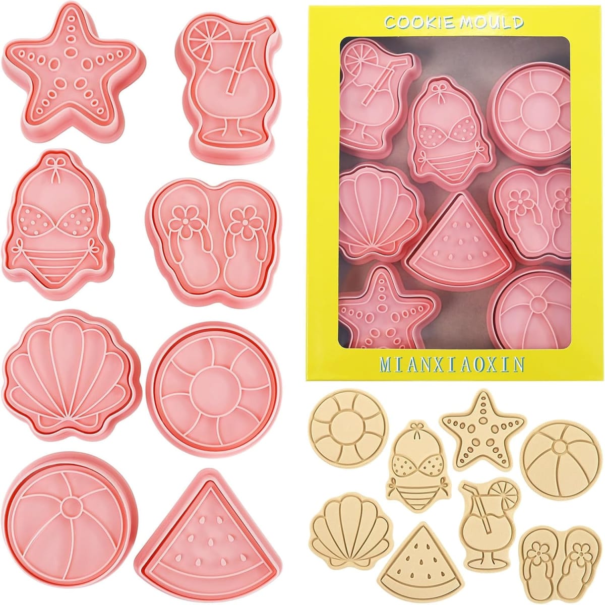 Set Cortador Marcador Playa 8 Diseños4