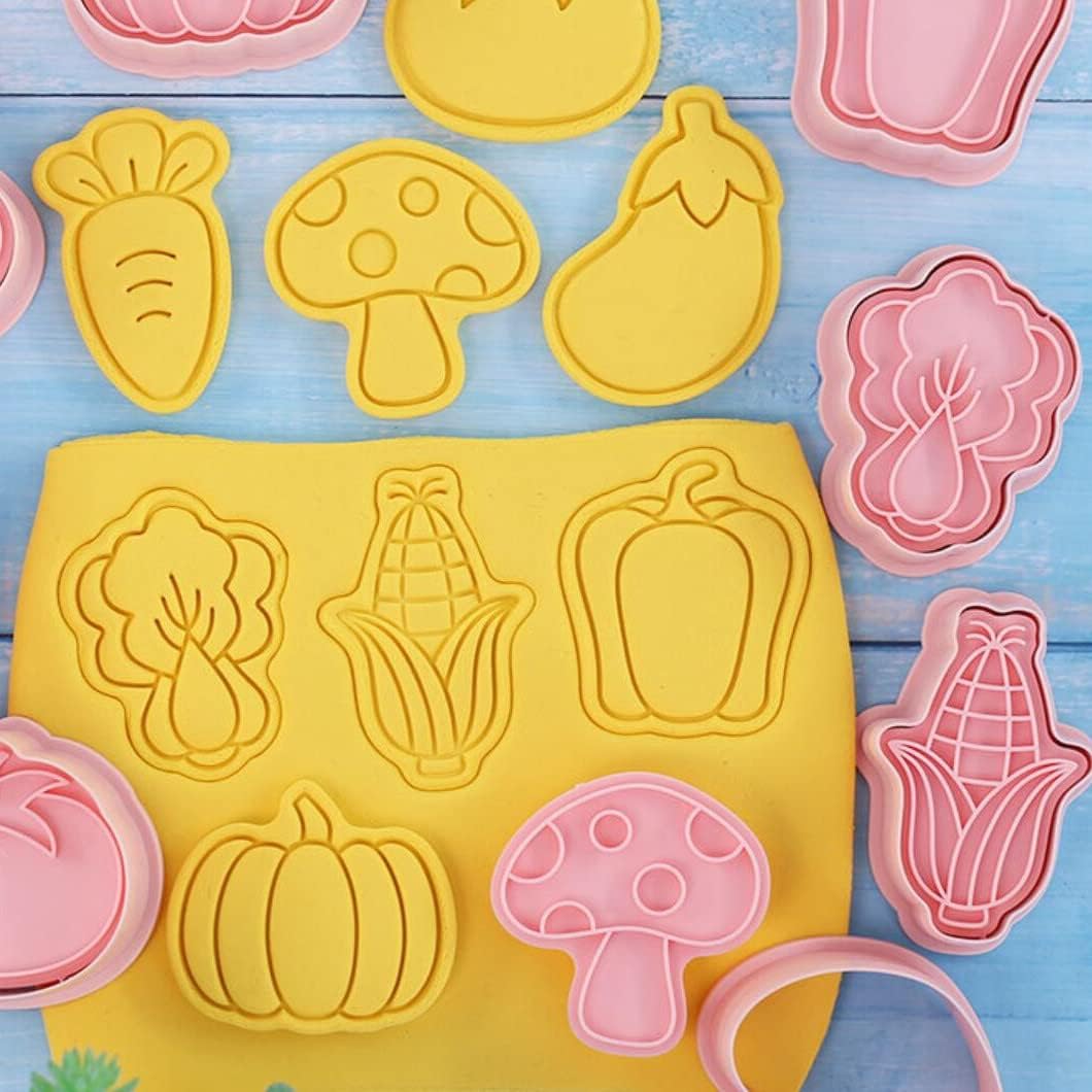 Set Cortador Marcador Vegetales 8 Diseños4