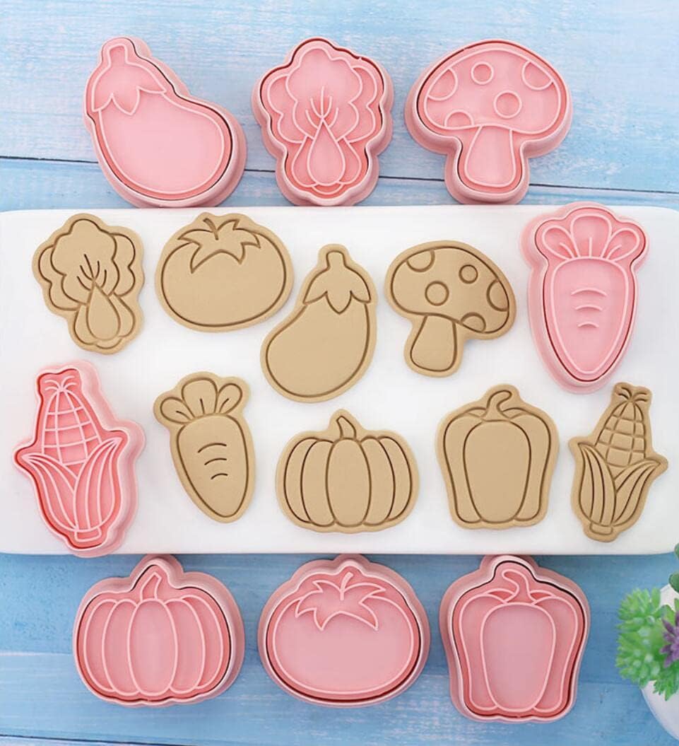 Set Cortador Marcador Vegetales 8 Diseños3