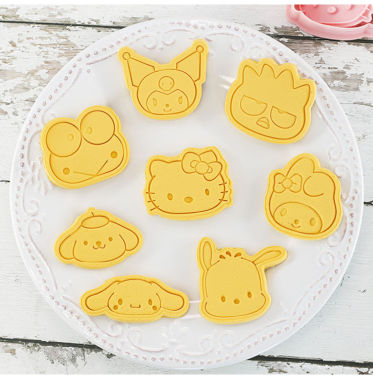 Set Cortador Marcador Sanrio 8 Diseños2