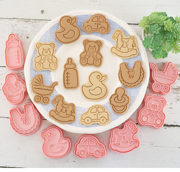 Set Cortador Marcador Baby Shower N°1 - 8 Diseños4