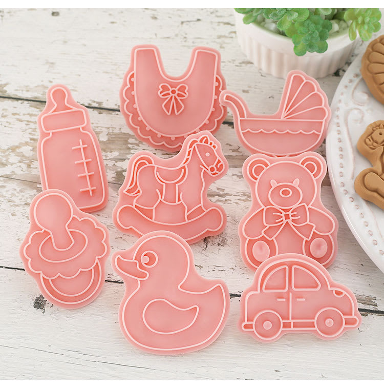 Set Cortador Marcador Baby Shower N°1 - 8 Diseños3