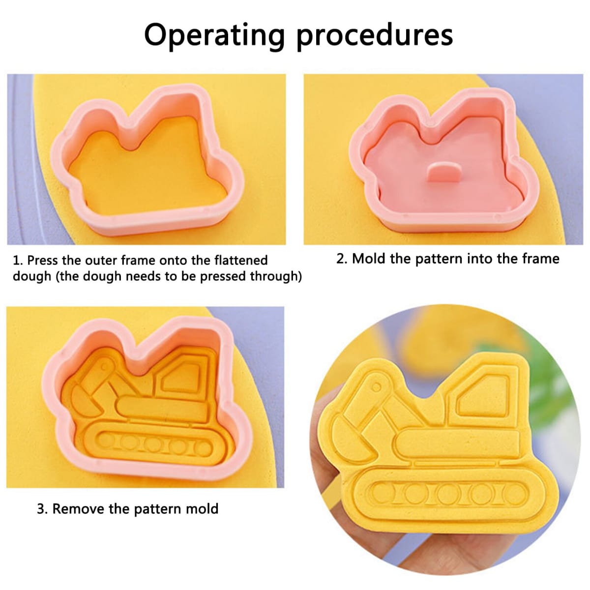 Set Cortador Marcador Transportes N°1 - 8 Diseños3