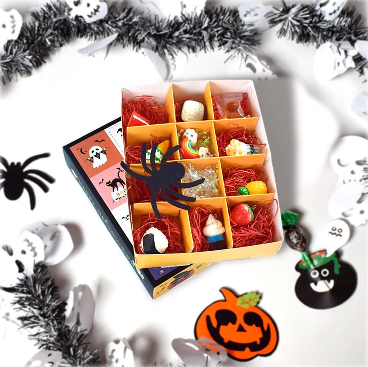 Set Cajas Sorpresa Halloween 12 Cavidades - 5 Unidades8