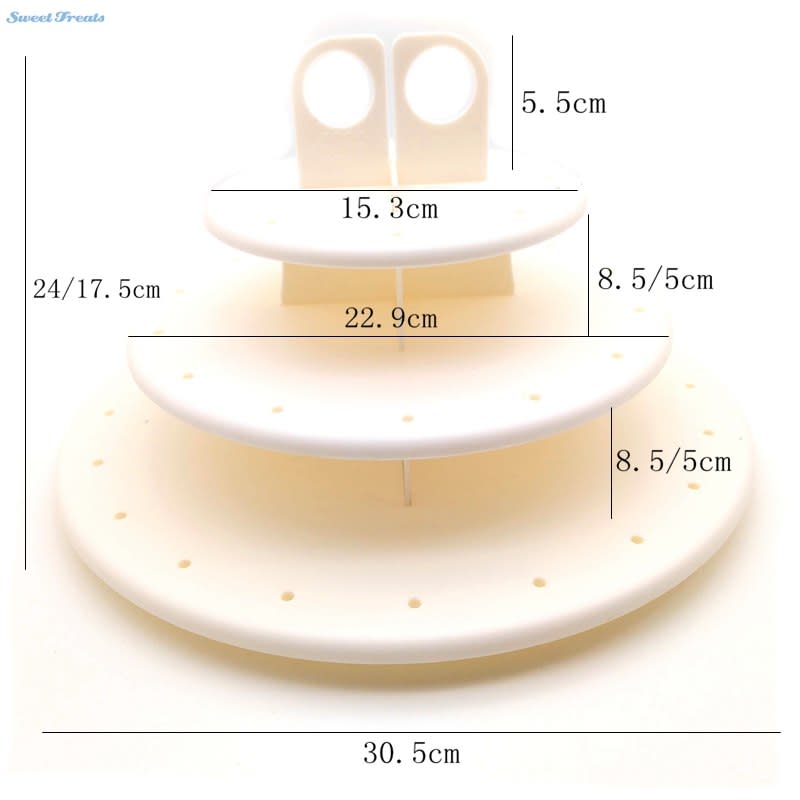 Stand 21 Cupcakes y 42 Pop Cakes Plástico3