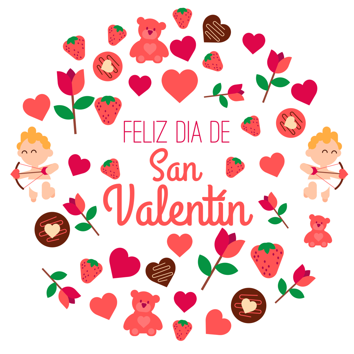 Stickers Día del Amor N°3 - 24 Unidades5
