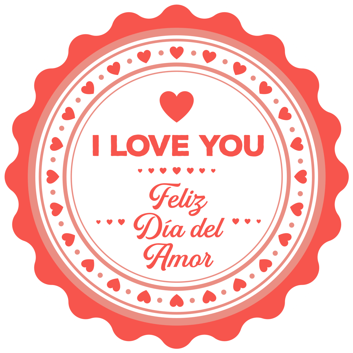 Stickers Día del Amor N°3 - 24 Unidades3