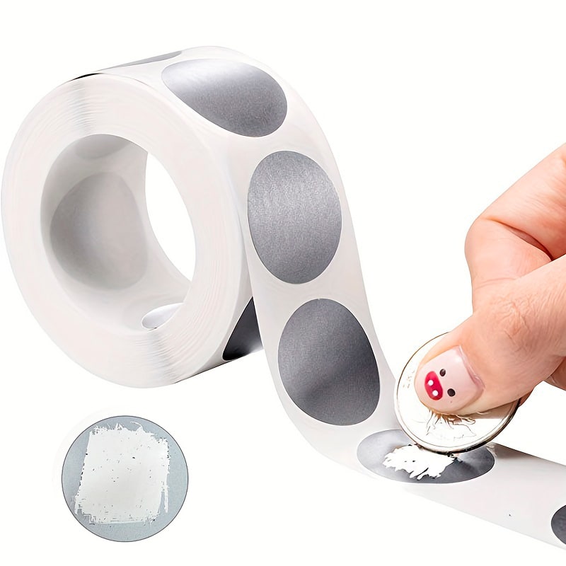 Sticker Raspe Adhesivo 25 mm. 300 Unidades1