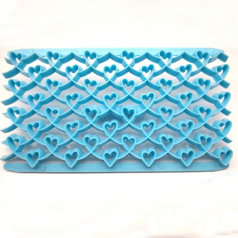 Molde Texturizador Corazón Plástico2