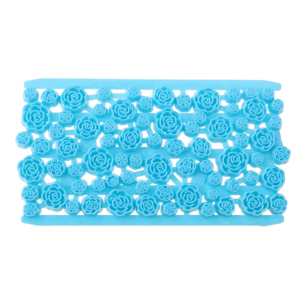 Molde Texturizador Rosas Plástico2