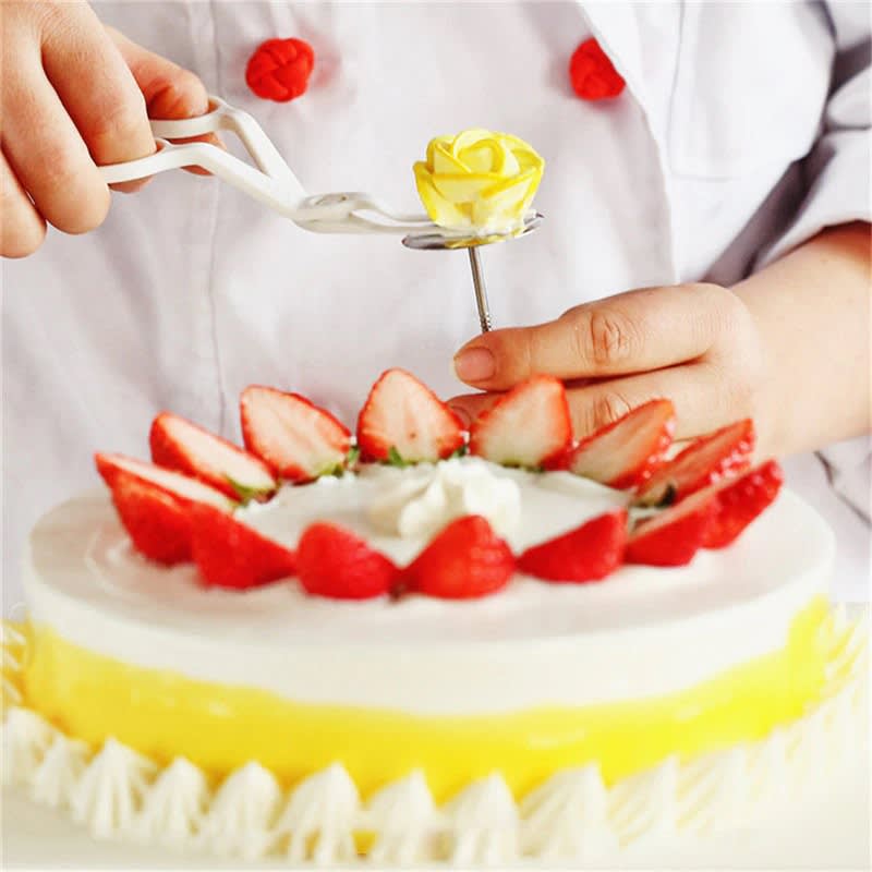 Tijera para Decorar Tortas Plástico4