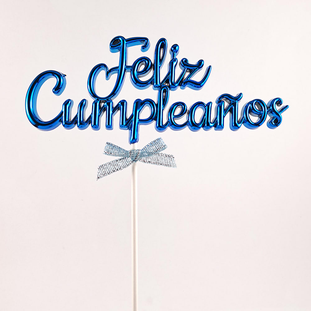 Topper Feliz Cumpleaños Colores2