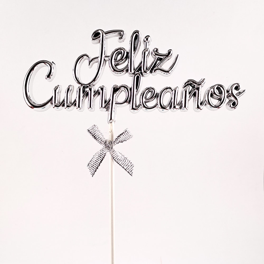 Topper Feliz Cumpleaños Colores5
