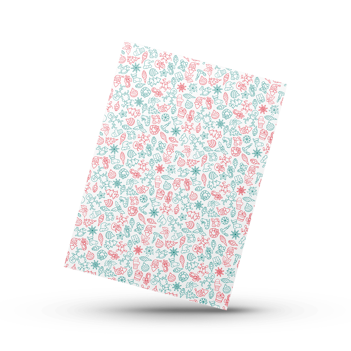 Papel Mantequilla Navidad N°1 - 10 Unidades 0