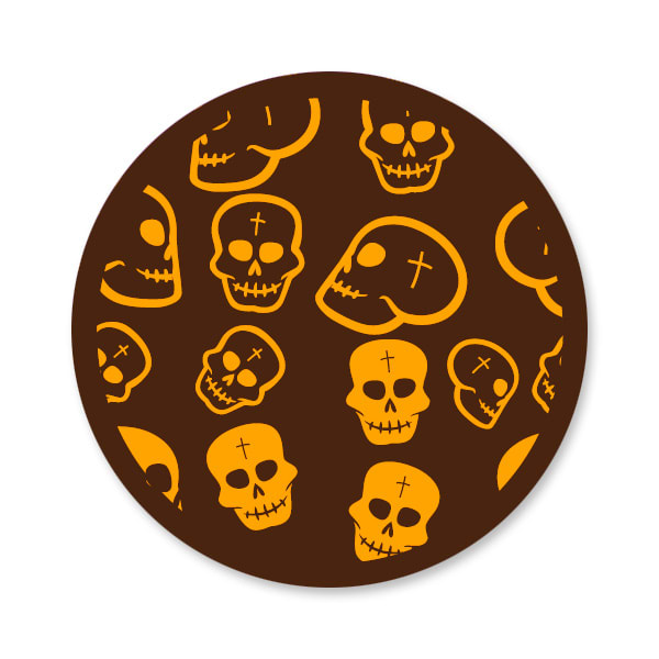Transfer para Chocolate Calaveras 01-0062