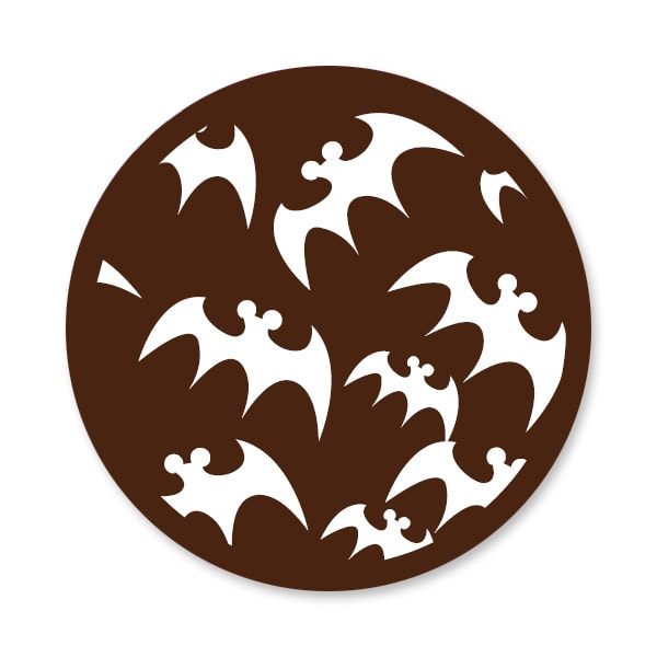 Transfer para Chocolate Murcielagos 01-0042