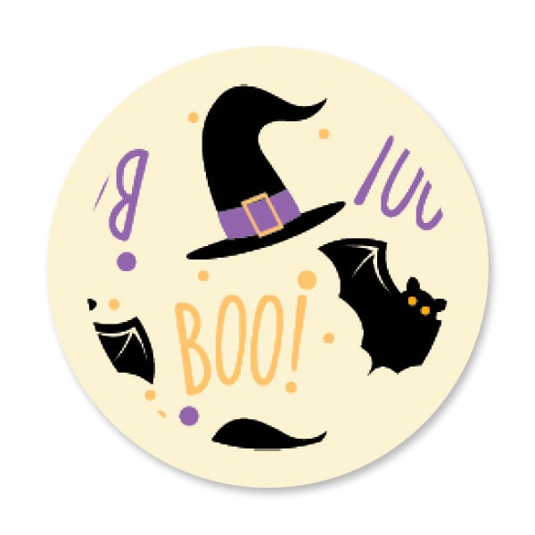 Transfer para Chocolate Sombrero de Bruja 03-6062