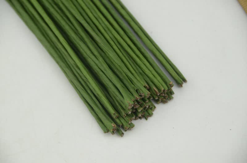 Alambre Verde para Flores 3mm. 10 Unidades2