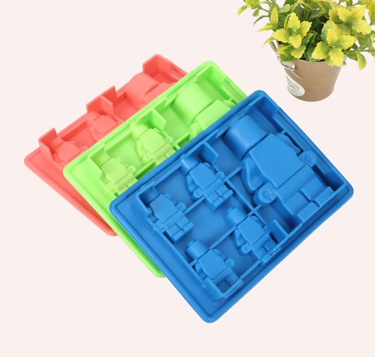 Molde 5 Figuras Lego Silicona6