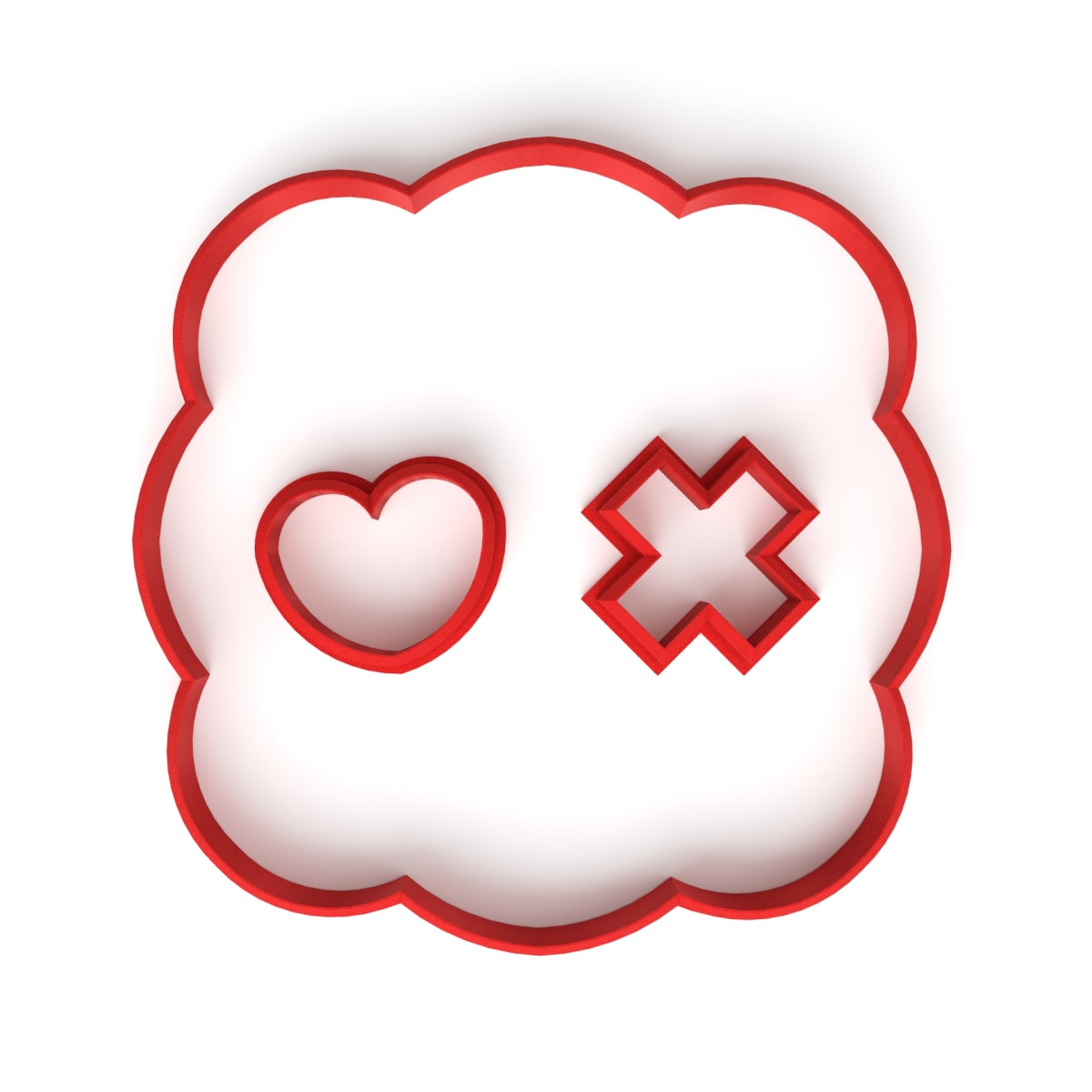 Set Cortadores Gato # Tic-Tac-Toe Plástico2