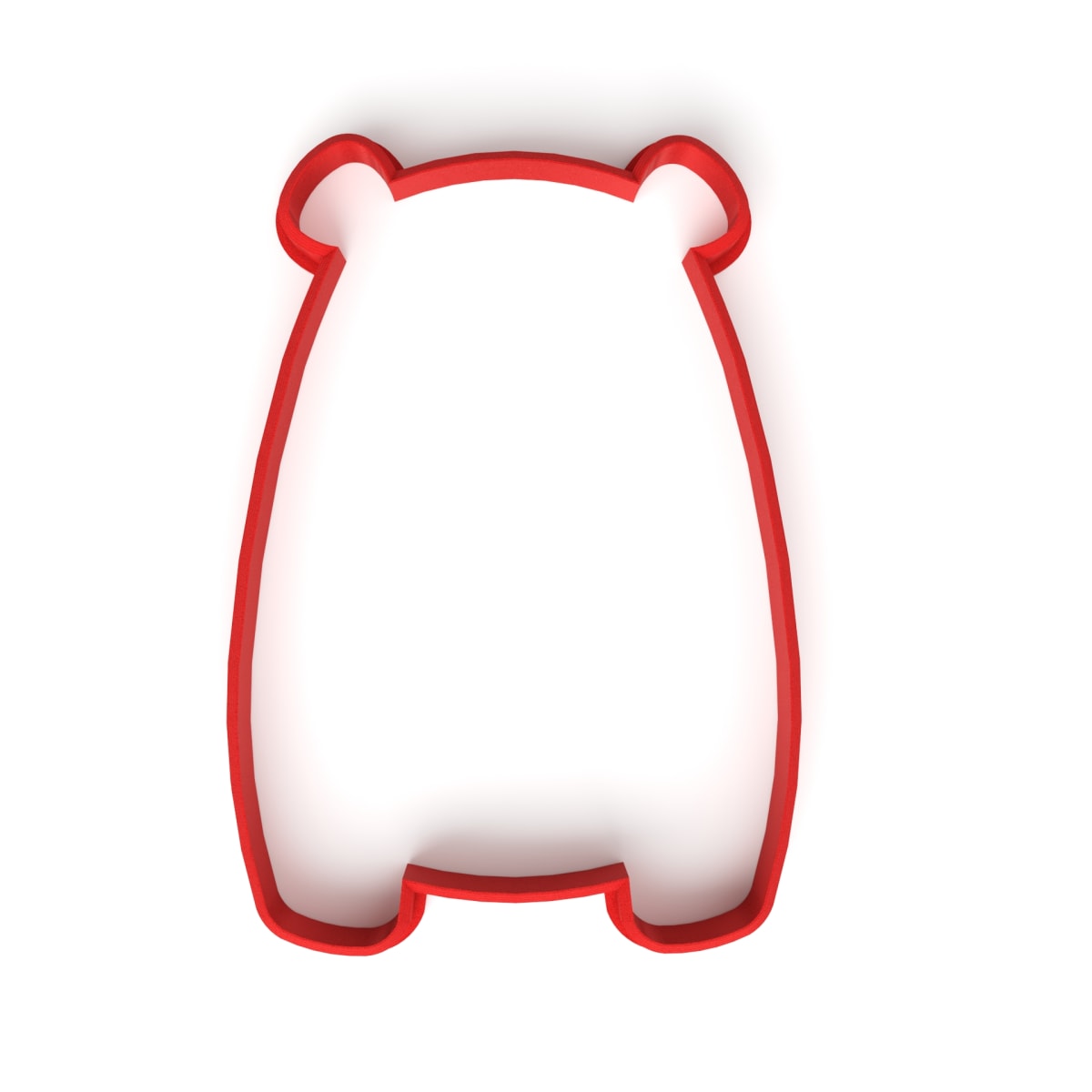 Cortador Oso Galletón N°7 Plástico2