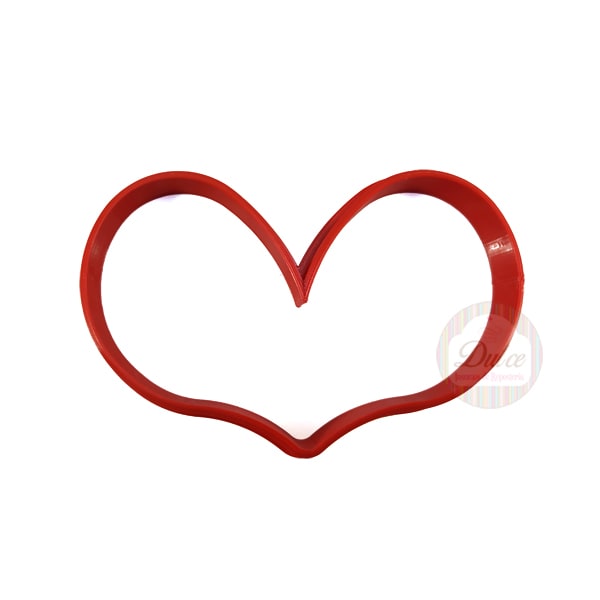 Cortador Plástico Corazón N°4 Plástico