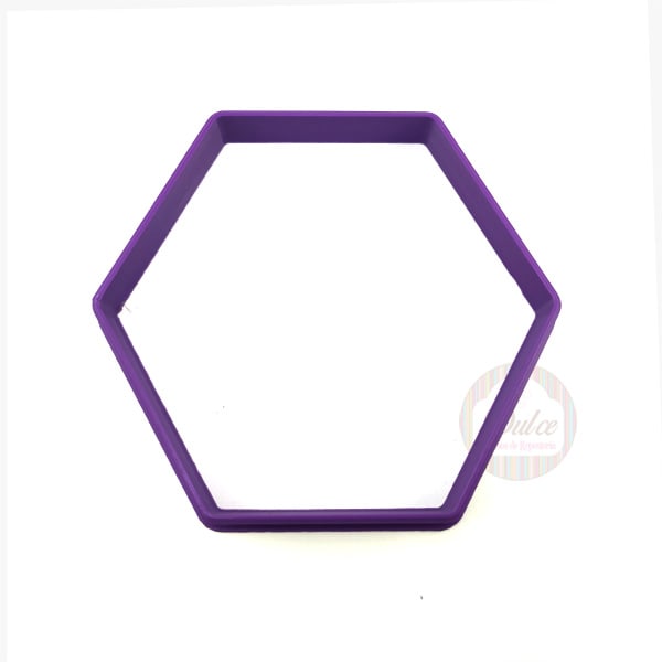 Cortador Plástico Hexágono Plástico