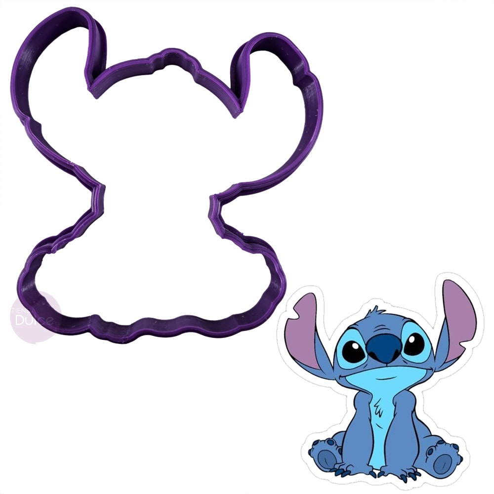 Cortador Plástico Stitch Plástico