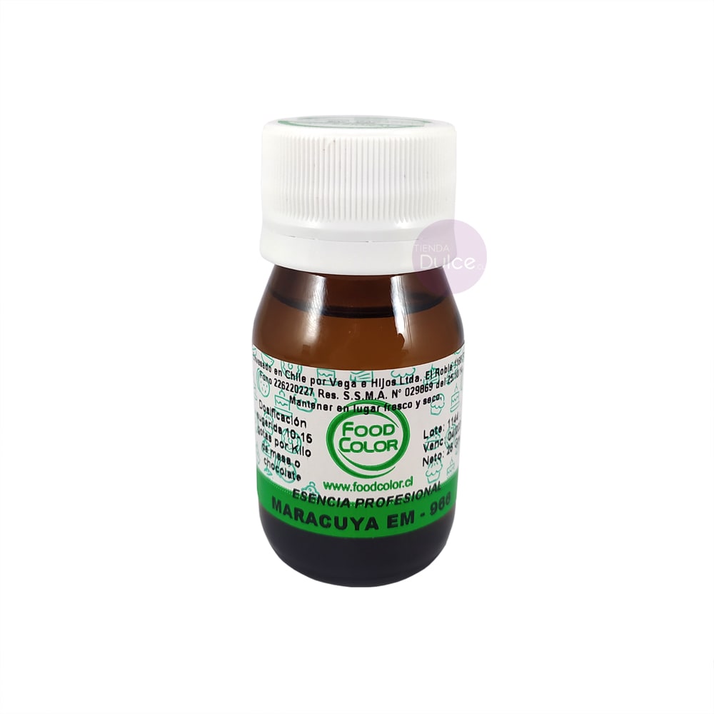 Esencia Food Color 25 gr. Maracuyá 25 gr.