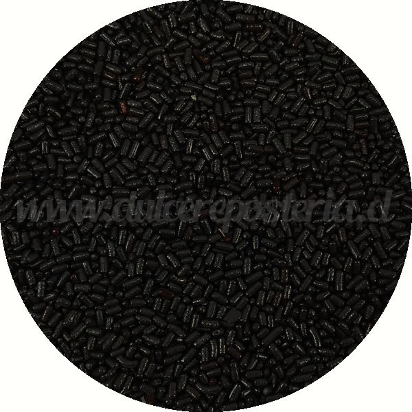 Decoración Granillo Negro 100 gr. .