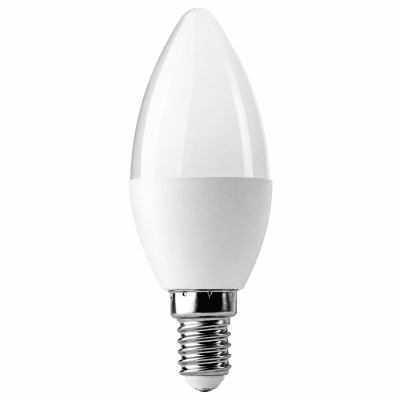 Ampolleta Vela Led 5w 3000k E-141