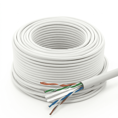 Cable UTP cat. 6E Dahua 100% Blanco (por metro)1