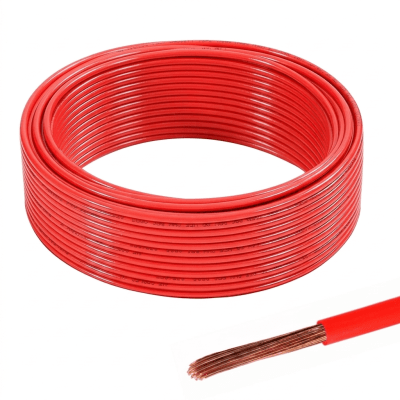 Cable Libre halogeno 4mm rojo1