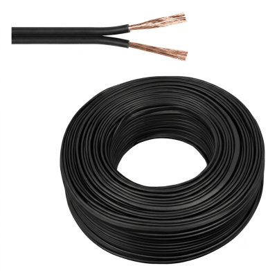 Cable Paralelo negro 12awg (por metro)1