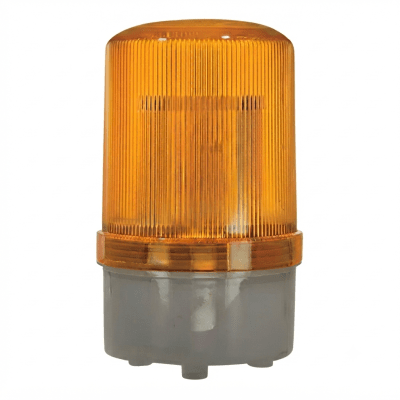 Baliza Giratoria Led Amarilla 220Vac  Grande1