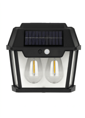 Aplique Solar 2 LED TIPO FAROL 28W hw9992w1
