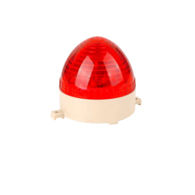 Baliza Destellante Led roja 220Vac  chica1