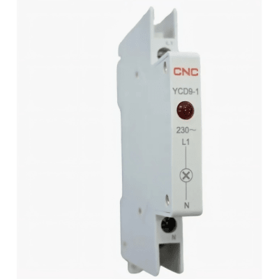 LUZ PILOTO A RIEL DIN SLIM ROJO 230Vac1