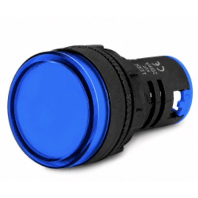 LUZ PILOTO 220Vac AZUL 22MM1