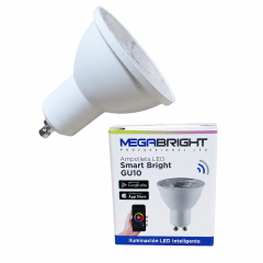 Ampolleta Led Smart bright Gu-10  5w  Megabright