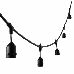Guirnalda led  20 soquetes 10 mts