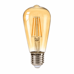 Ampolleta Led ST64 4w Vintage pera E-27 Fsl