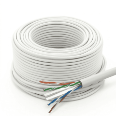 Cable UTP cat. 6E Dahua 100% Blanco (por metro)