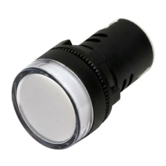 LUZ PILOTO 220Vac BLANCA 22MM