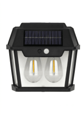 Aplique Solar 2 LED TIPO FAROL 28W hw9992w