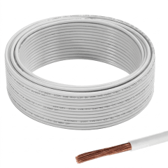 Cable Libre halogeno 2.5mm blanco