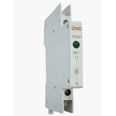 LUZ PILOTO A RIEL DIN SLIM VERDE 230Vac