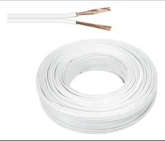 Cable Paralelo blanco - negro 14awg (por metro)