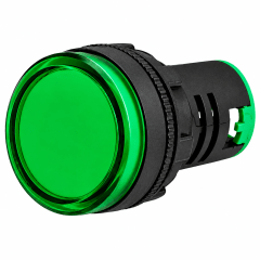 LUZ PILOTO 220Vac VERDE 22MM