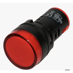 LUZ PILOTO 24Vac ROJA 22MM